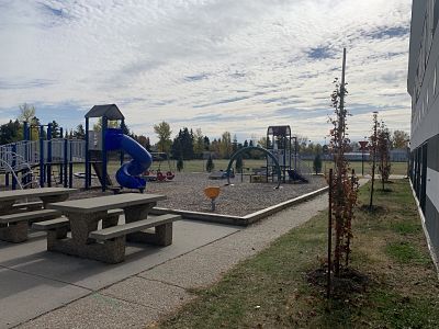 Our inviting playground is a great place to play.